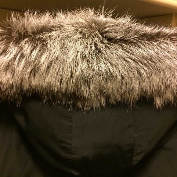 Michael Kors Mens Winter Parka with Fox Fur - Picture 7 of 8